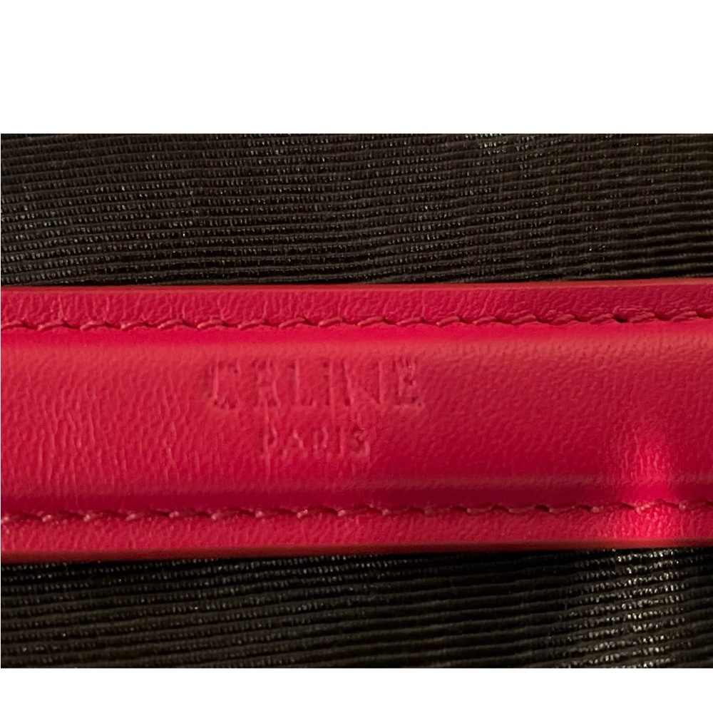 Celine C Calfskin Quilted Medium Bag In Pink. Gently Used. - Picture 11 of 15